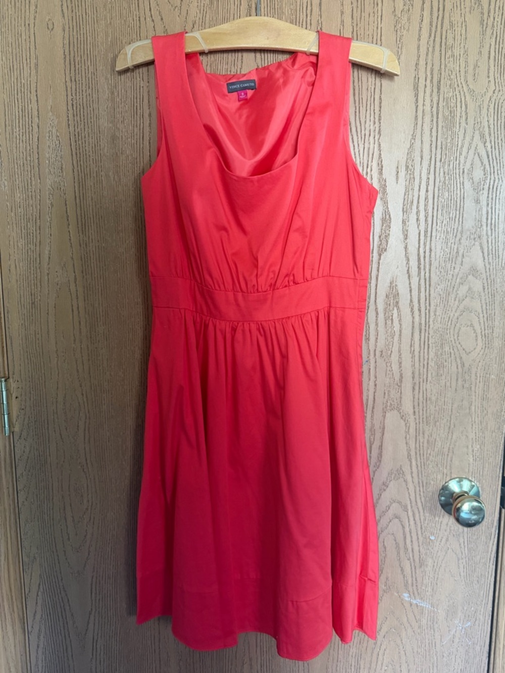 Vince Camuto Coral Sleeveless Dress